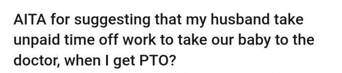 This Redditor needs an outside perspective on the matter