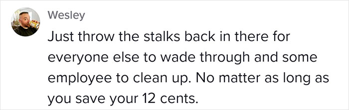 The cents must be saved at all costs.