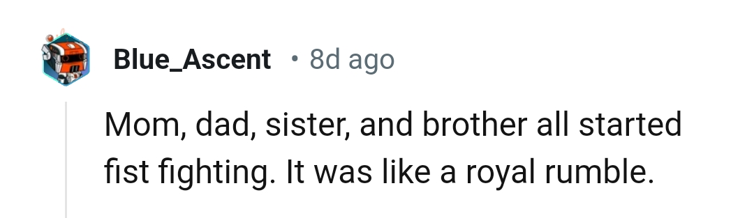5. A royal rumble