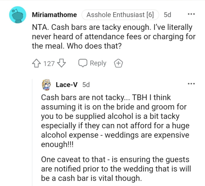 Weddings are already expensive enough