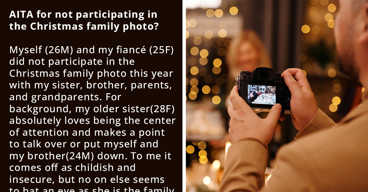 Family Kicks Out Couple for Not Wanting to Be in Their Christmas Photo Because of a Dog Problem