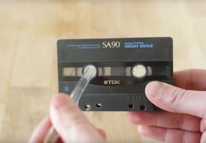 35. Using things to make rewinding faster.