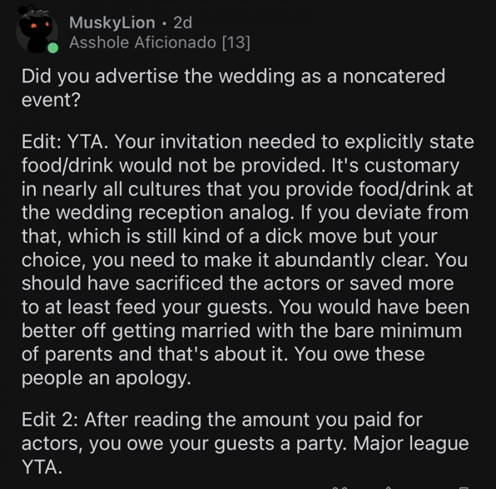 12. You owe those people a huge apology