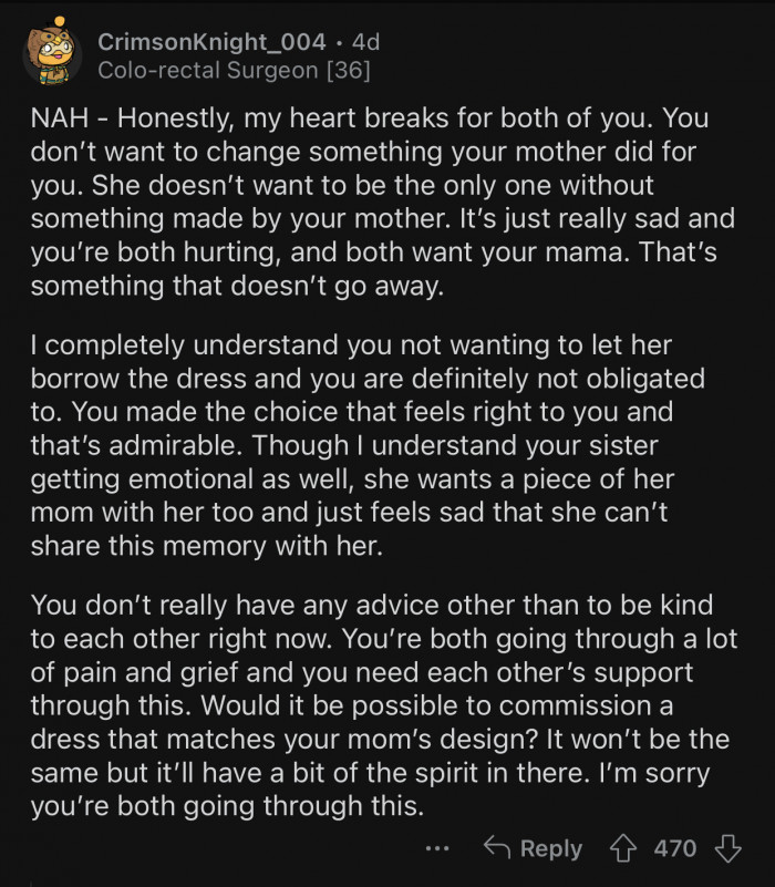 OP and her sister need to stick together and support each other.