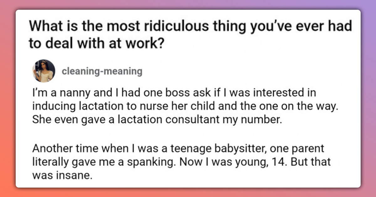 40 Unbelievable Work-Related Horror Stories