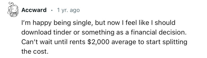 With the rising cost of housing, this Redditor has opted for a very interesting approach