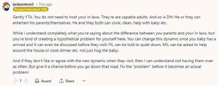 Gently YTA. You do not need to host your in-laws.