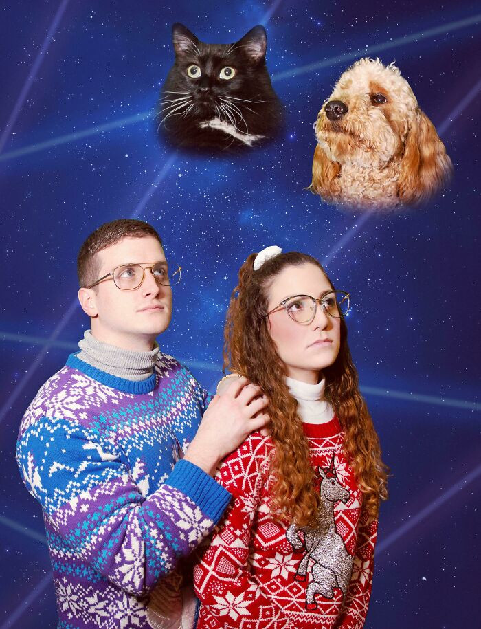 "This Year’s Family Christmas Card Photo"