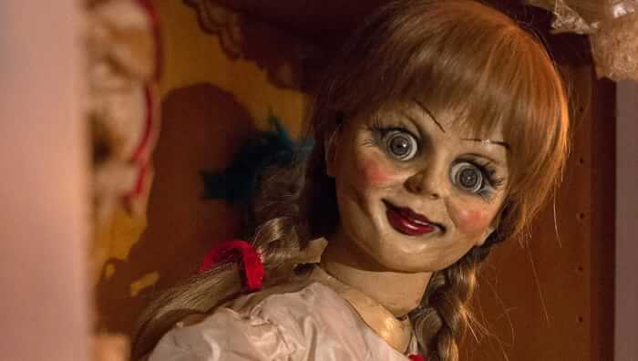 1. Mysterious Marks On A Window On The Set Of Annabelle