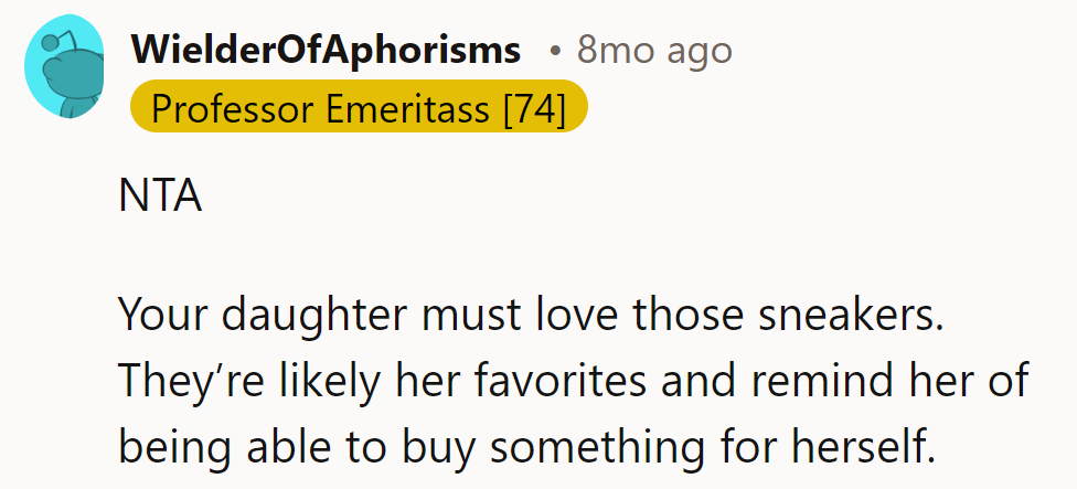 Those sneakers are more than footwear; they're her power kicks.