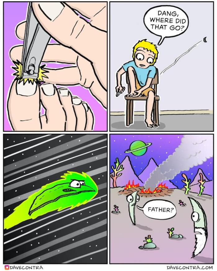 38. Clipping Toenails