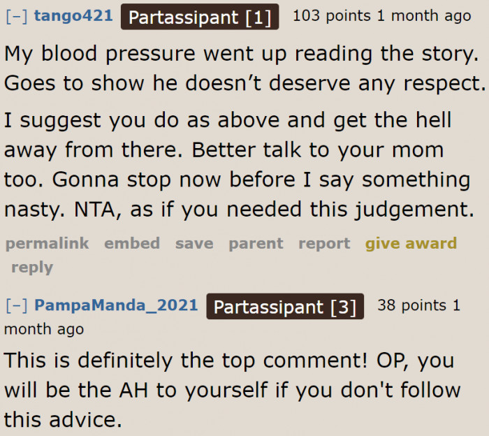 The story made Redditors' blood boil.