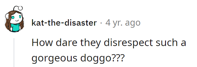 Even Facebook's algorithm couldn't resist the charm of that majestic doggo!