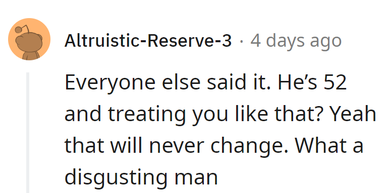 At 52, acting like a 2?