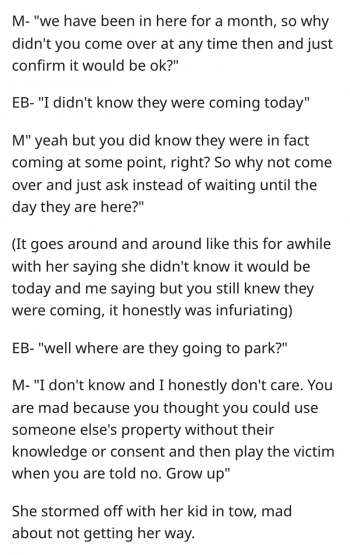 Stop playing the victim when your request is declined