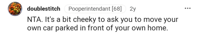 A cheeky request indeed