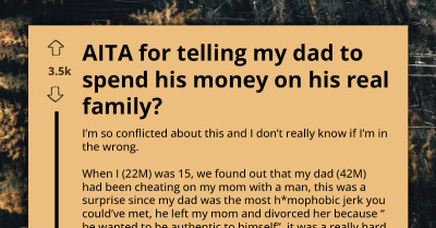 Bise*ual Man Lashes Out At His Homophobic Dad After A Huge Secret Broke The Family