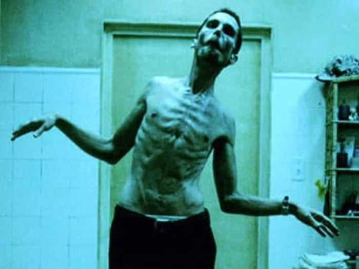 Christian Bale In The Machinist (2004)