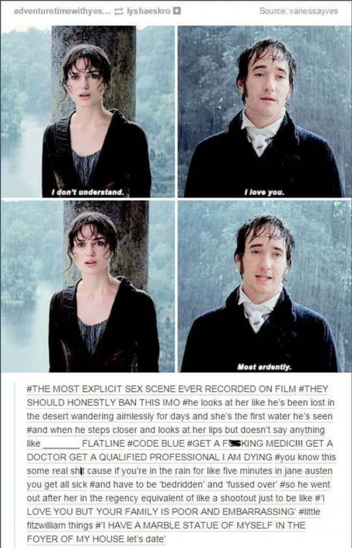 20. We aren't done with Pride and Prejudice just yet