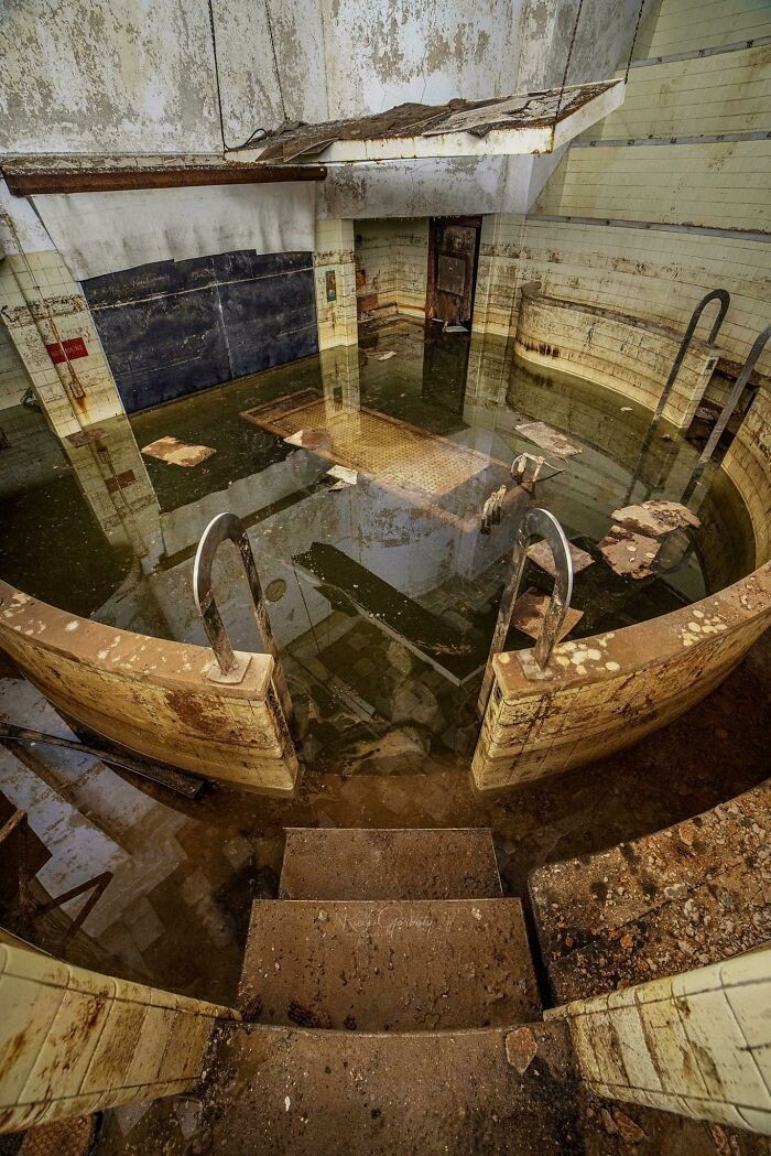 49. Flooded Autopsy Theatre In The Basement Of A Charity Hospital