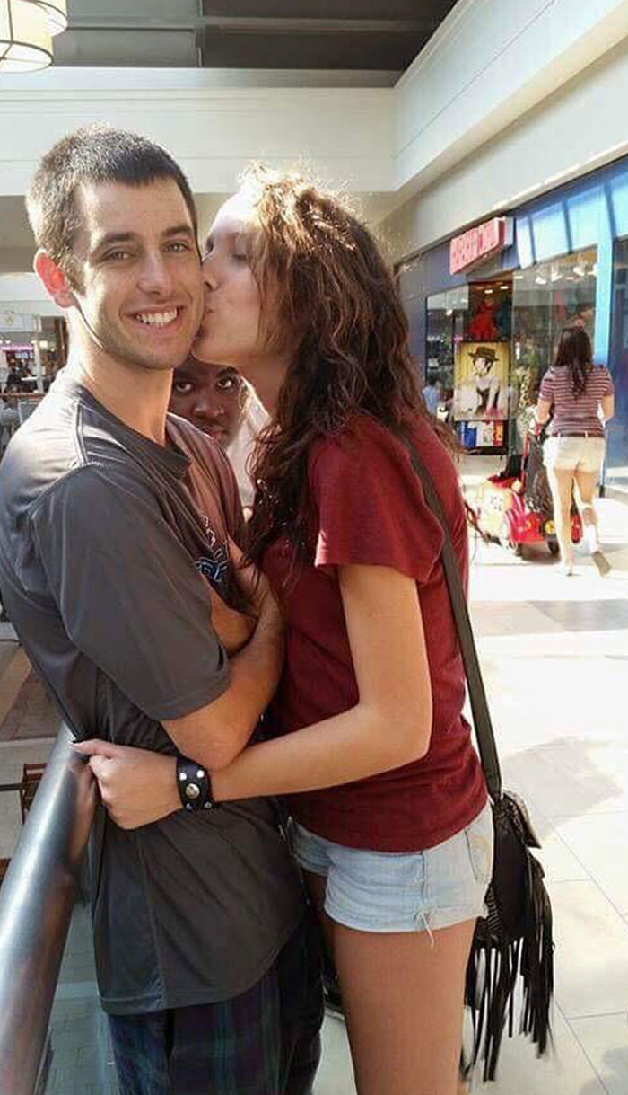 27. My Friend Tried To Take A Nice Picture At The Mall