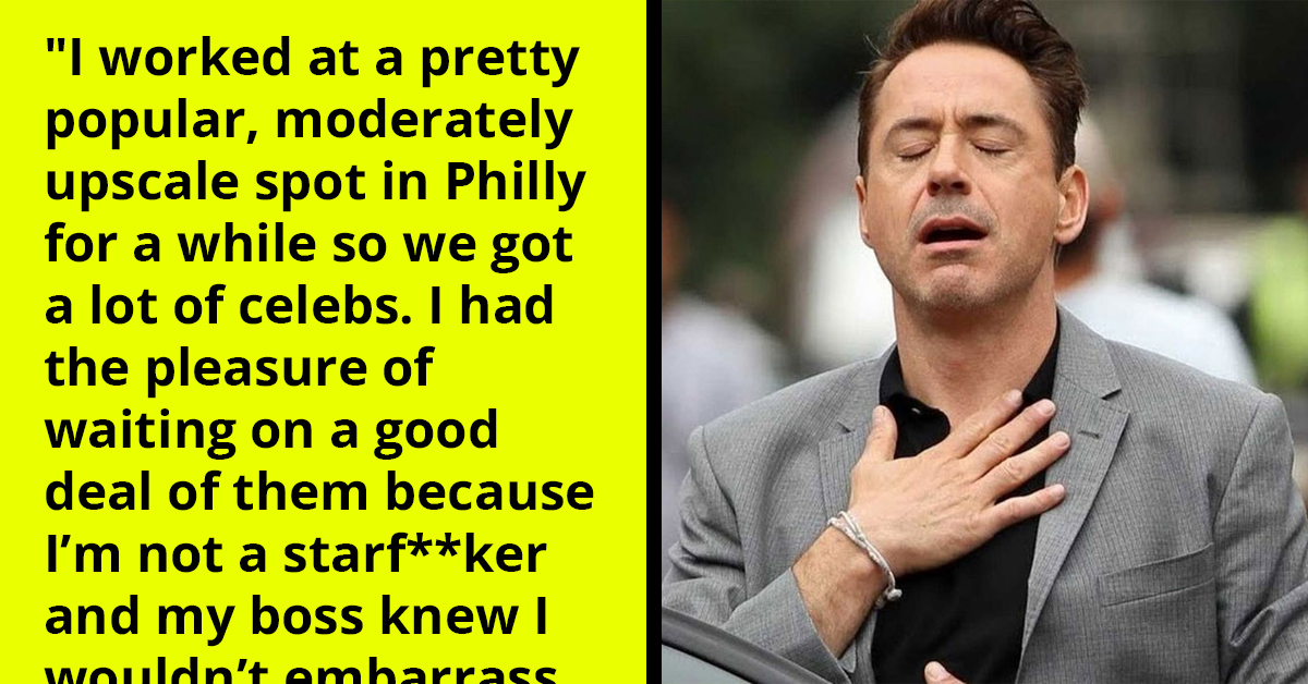 30 Servers Share Their Experiences With Celebrity Customers