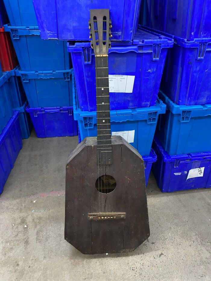 "Can Anyone Tell Me Any Information On This Old Guitar I Found?"
