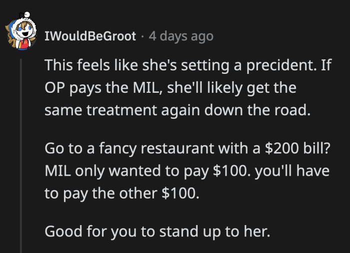 It's important to set boundaries with people, especially with a MIL (and husband) like this.