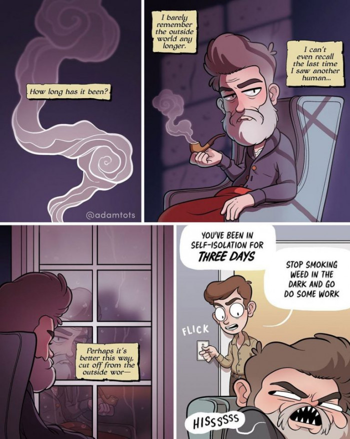 5. When you test positive for COVID and have been in self-isolation for three days