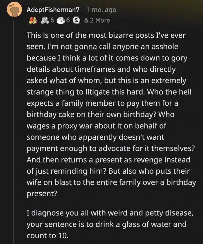 This whole family needs to take a collective deep breath before they communicate with each other