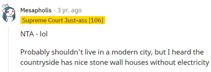 Stay away from the modern city!