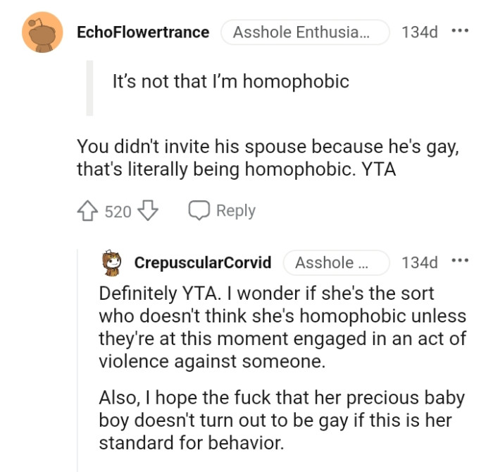 Out of the hundreds of comments generated by the story, we've gathered a bunch of the topmost replies for you to read through below