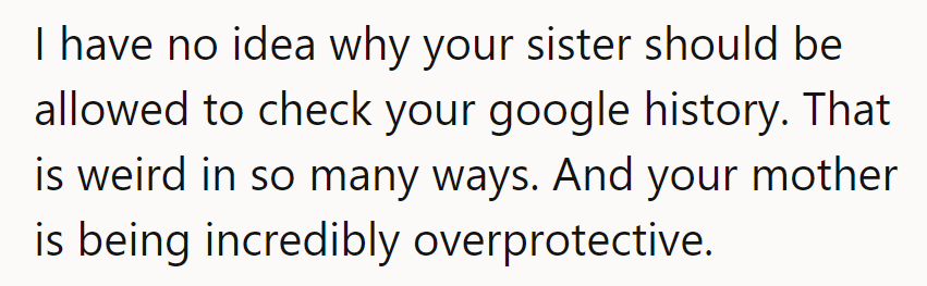 Sis snooping on Google and Mom's on a protection spree? It's the family circus!