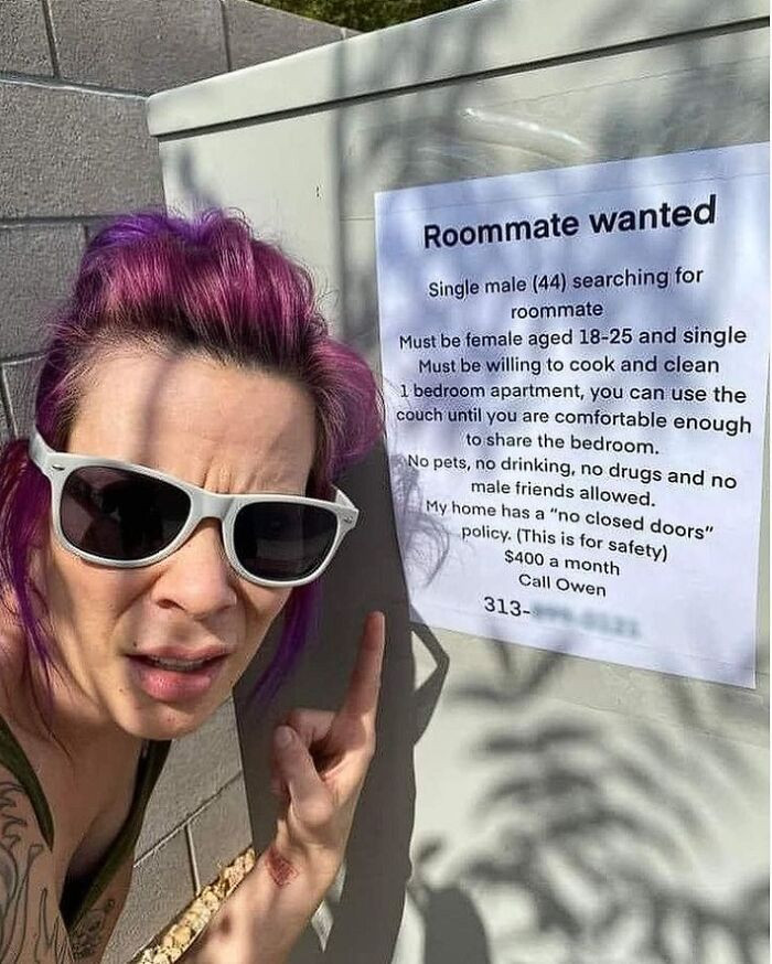 13. A very subtle way of finding a wife. I wonder if this works.