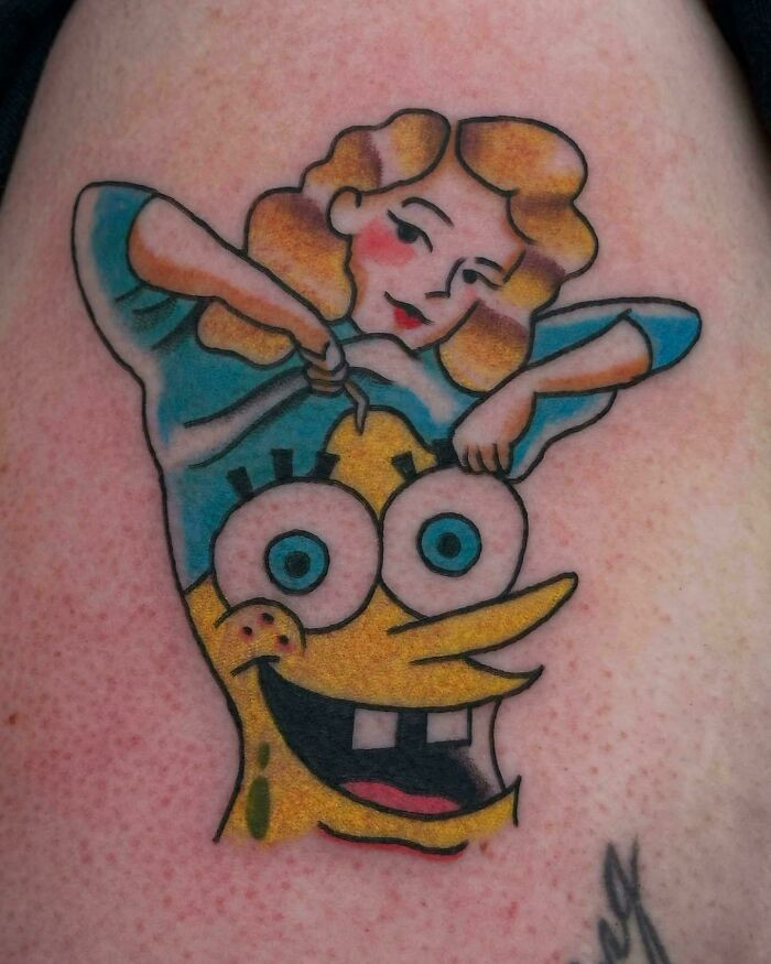 "Eyes Are Down Here, Squidward"