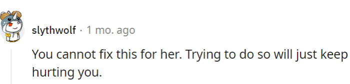 It's like being handed a Rubik's Cube missing a few pieces—her puzzle, his hands tied.