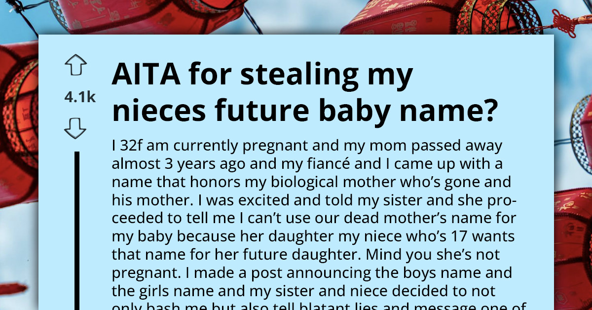 Stealing Baby's Name - When A Tribute Becomes a Family Conflict
