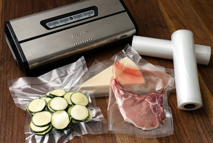 6. Getting a nicer vacuum sealer and a chest freezer were very helpful choices.