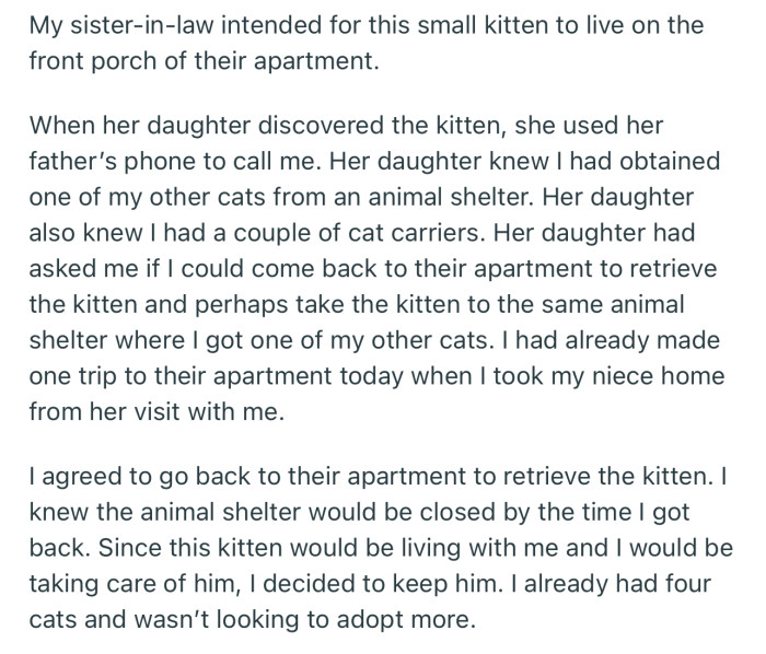 A detailed background of how it all went down