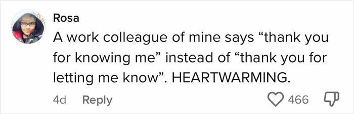 28. Thank you for knowing me