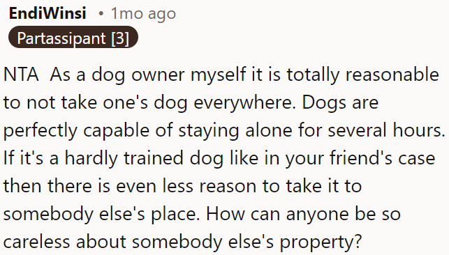 It's careless to disregard someone else's property like that.