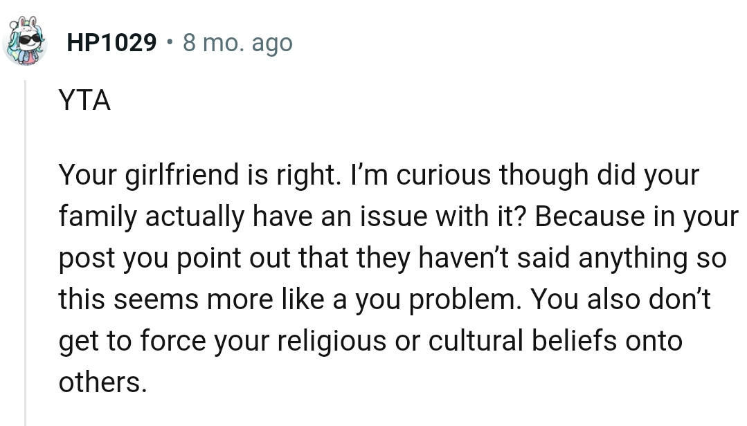 You Can't Force Your Beliefs on Someone Else