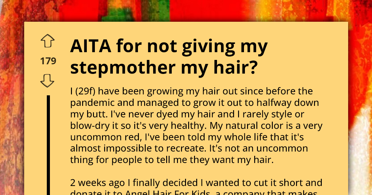Woman Faces Backlash From Father After Donating Her Beautiful Red Hair To Kids With Cancer Instead Of Stepmother Dealing With Hair Loss