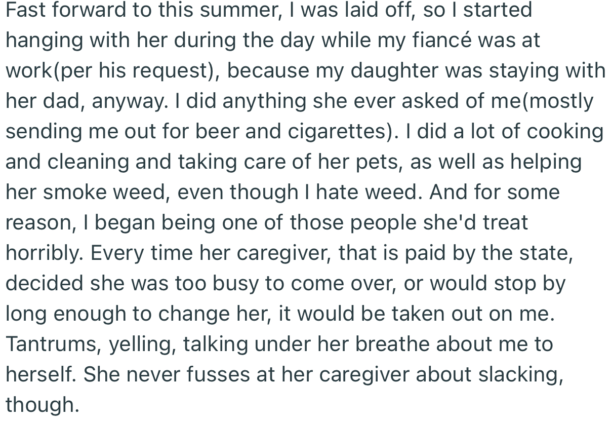 With Time, OP’s Future MIL (Fiancé’s Stepmother) Became Hostile Towards Her