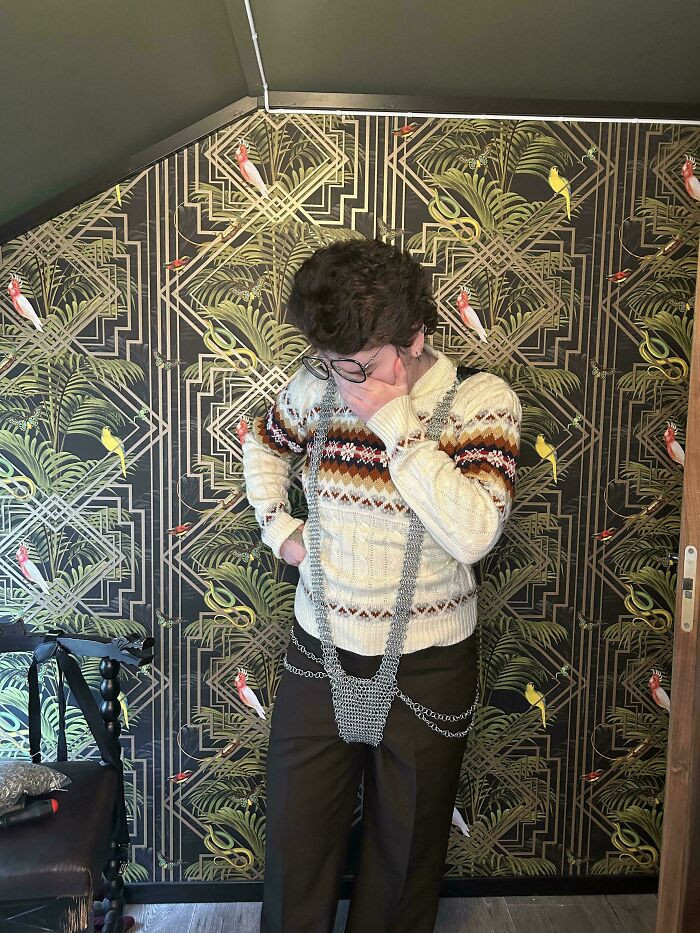 "Cursed Chainmail Mankini"