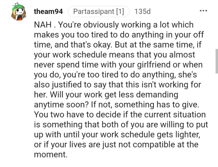 We've gathered some of the top comments from other Redditors for you to read through below
