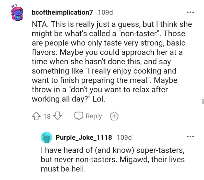 Approaching her at a time when she hasn't done this