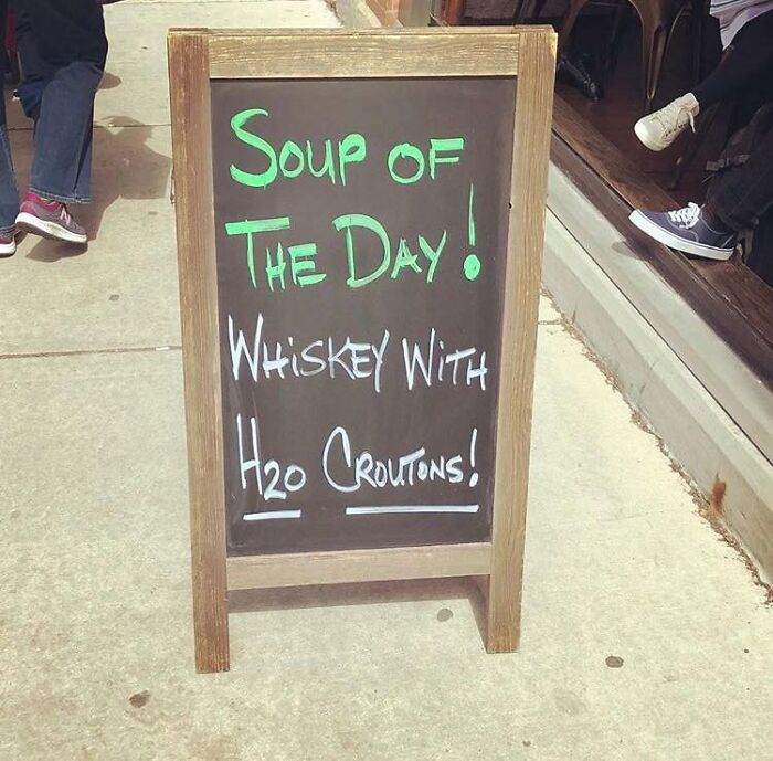 6. Whiskey soup