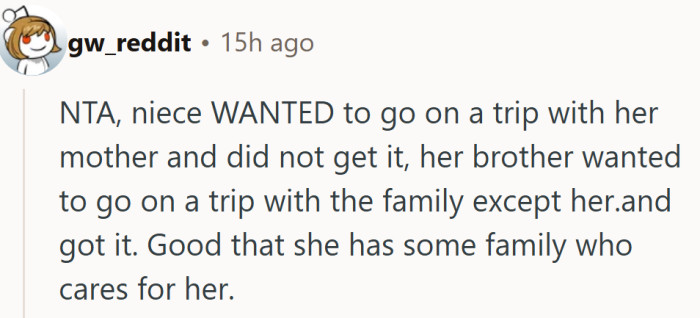 One kid asks for quality time, another asks for exclusion—and somehow only one gets a plane ticket.
