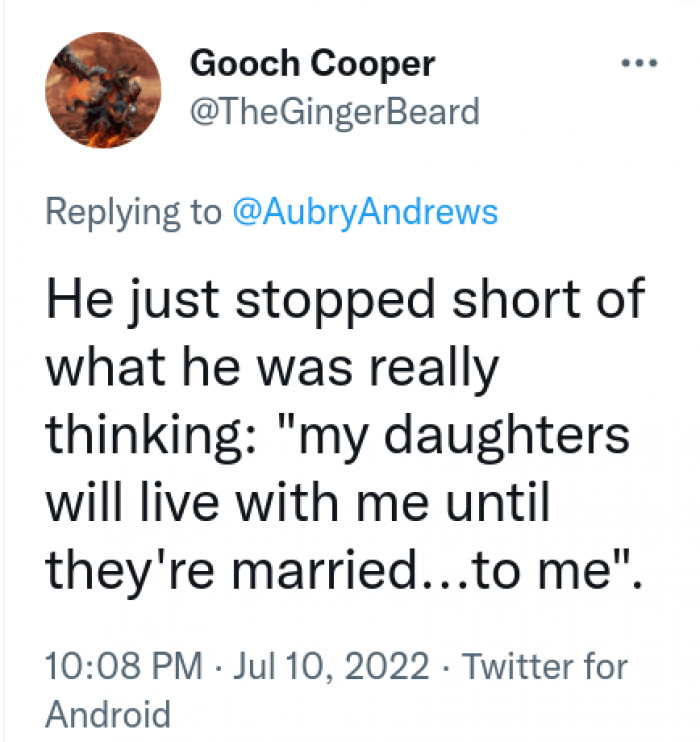 8. Hmmm... Is this really what he was trying to say?